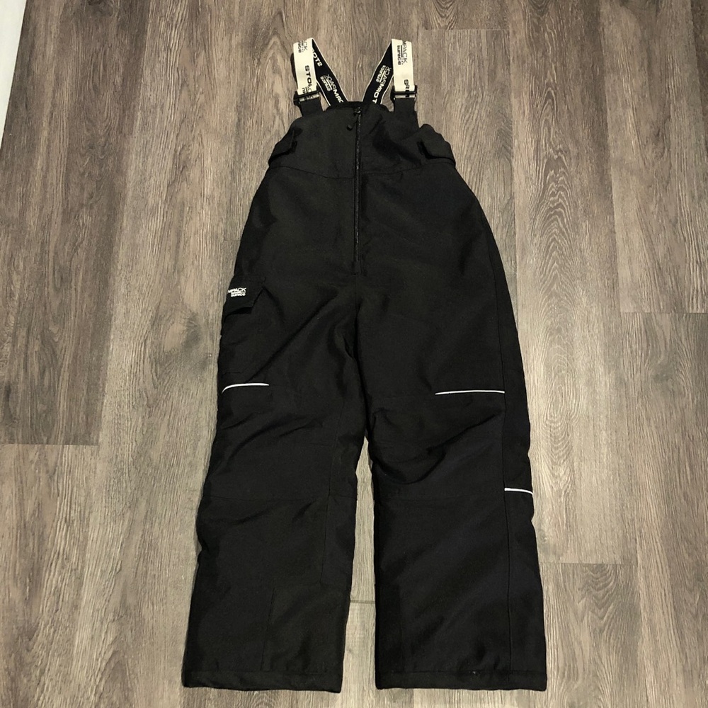 Sunice StormPack (6) Kids Black Snow Pants